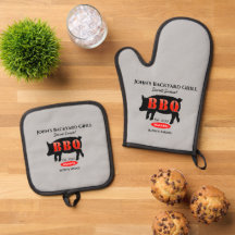 Irish Pub Bar Tavern GRILLEN Oven Mitt & Pot Holde