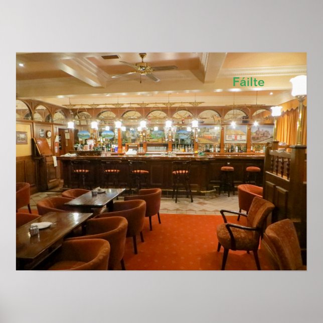 Irish Pub image pour affiche (Devant)