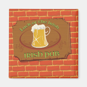 Irish Pub-Schild Magnet