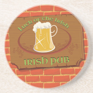 Irish Pub Sign Untersetzer