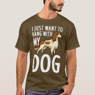 Irish Red And White Setter Hund Geschenk Welpen T-Shirt