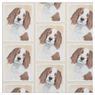 Irish Red and White Setter Painting - Original Art Stoff