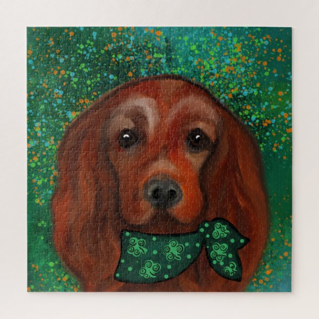 Irish Red Setter (Vertikal)