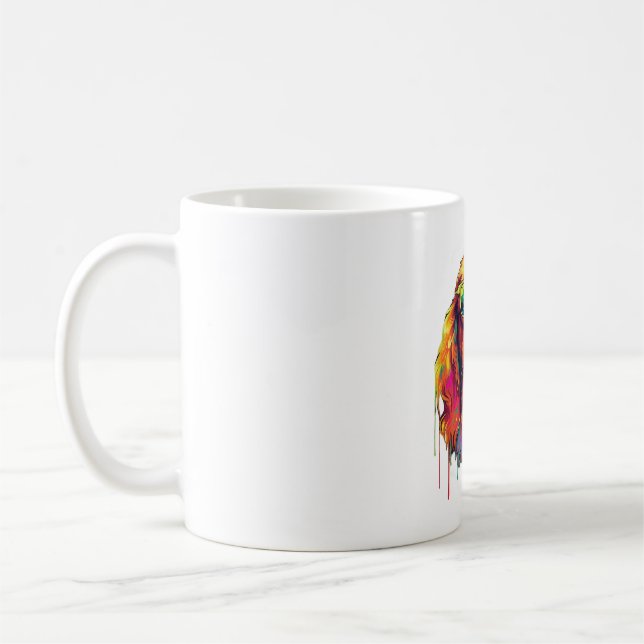 Irish Red Setter Dog Hunde Rasse für eine irische  Kaffeetasse (Links)