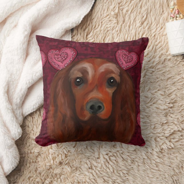 Irish Red Setter Kissen (Decke)