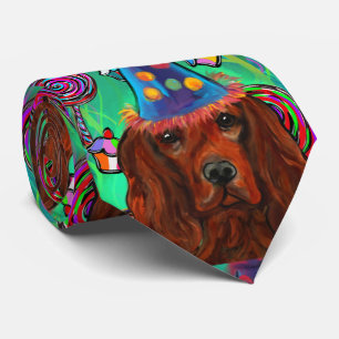 Irish Red Setter Krawatte