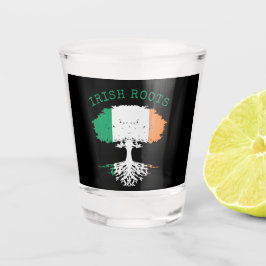 Irish Roots Family Tree Schnapsglas