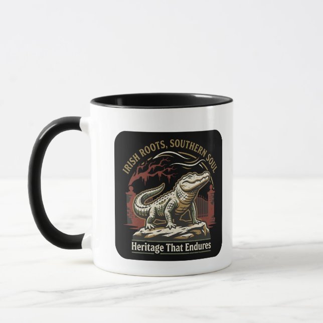 Irish Roots Southern Soul Alligator Tasse (Links)