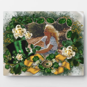Irish Rose Foto von Frame Template Fotoplatte