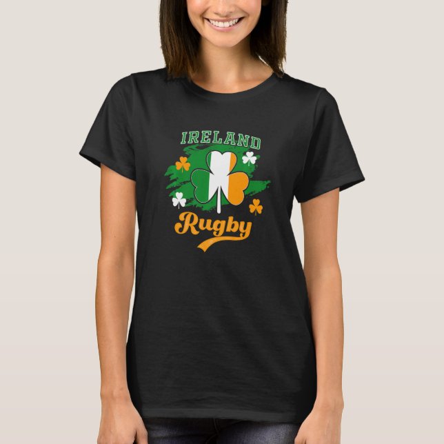 Irish Rugby Player und Ireland Rugby oder Irish Ru T-Shirt (Vorderseite)
