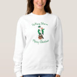 Irish Santa Claus Merry Christmas Sweatshirt<br><div class="desc">Eine großartige Wahl für eine Touch Erin.
Irish Santa Lieben sein Bier!</div>