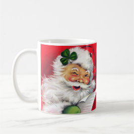 Irish Santa, Irish Christmas Tasse, Irland Kaffeetasse