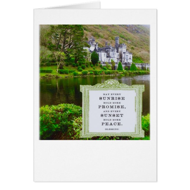 Irish Segen Kilmore Abbey Foto (Vorne)