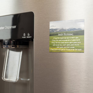 Irish Sessing Green Valley Landschaft Magnetkarte