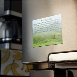 Irish Sessing Rainbow Foto Magnetic Card Magnetkarte