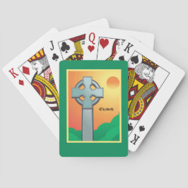 Irish Sessings Cross Personalisiert Spielkarten