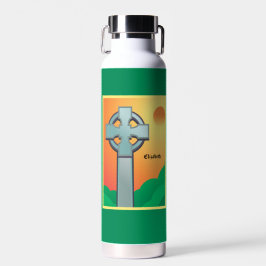 Irish Sessings Cross Personalisiert Trinkflasche