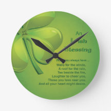 Irish Sessings Green Kleeblatt, keltisch