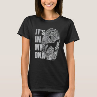 Irish Setter DNA Dog Mama Vater Dog T-Shirt