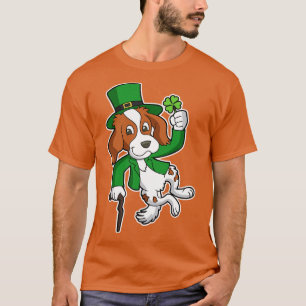 Irish Setter Dog St Patricks Day Heel Klicken T-Shirt