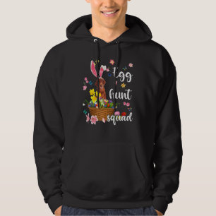 Irish Setter Happy Ostertag Osterfest farbenfrohe  Hoodie