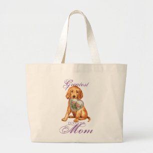 Irish Setter Heart Mama Jumbo Stoffbeutel