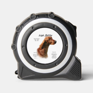 Irish Setter History Design Maßband
