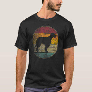 Irish Setter Hund Gif Retro Stil Vintage 70er 80er T-Shirt