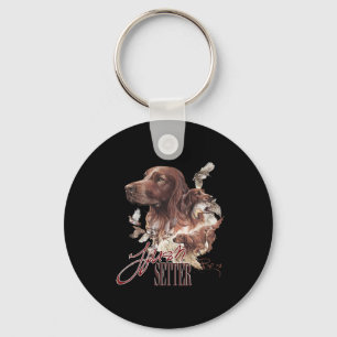 Irish-Setter-Hunde Liebhaber Schlüsselanhänger