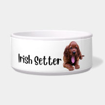 Irish Setter - Hundeschale nach Rasse