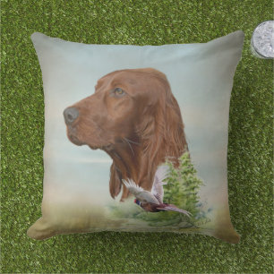 Irish Setter Jagd Kissen