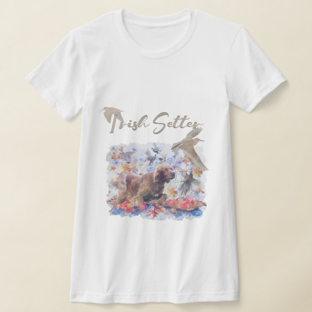 Irish Setter Jagd T - Shirt (Ablage )