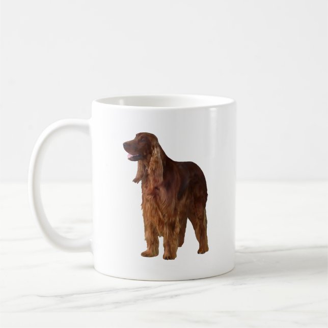 Irish Setter Kaffeetasse (Links)