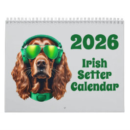 Irish-Setter-Kalender Kalender