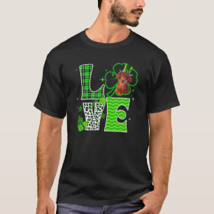 Irish Setter Kleeblatt Lucky Clover Irish St Patri T-Shirt