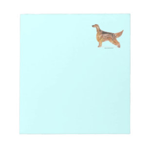 Irish Setter Notizblock