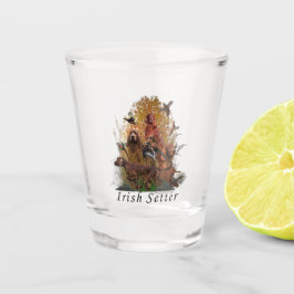 Irish Setter Schnapsglas