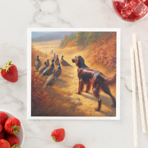 Irish Setter Serviette