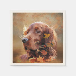 Irish Setter Serviette