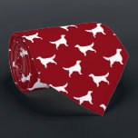Irish Setter Silhouetten Muster Rote und Weiße Kra Krawatte<br><div class="desc">Die originelle Irish Setters Muster Krawatte ist ein tolles Geschenk für Hundedads! Diese coole Krawatte ist in verschiedenen Farbvarianten erhältlich und gibt jedem, der einen irischen Setter Liebe hat, eine Aussage. Ein phantastisches Geschenk für den Typ, der eine Krawatte für Geschäftsreisen oder für besondere Veranstaltungen wie z.B. Urlaubsprogramme, HUNDEZUCHTVERBAND-Hundeausstellungen und...</div>