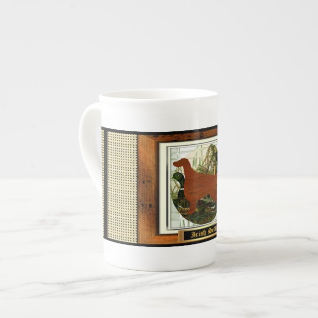 Irish Setter Sporting Geschenke Prozellantasse (Vorderseite Links)