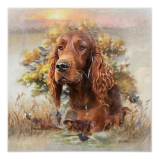 Irish Setter - Ultimate Upland Bird Dog Poster (Vorderseite)