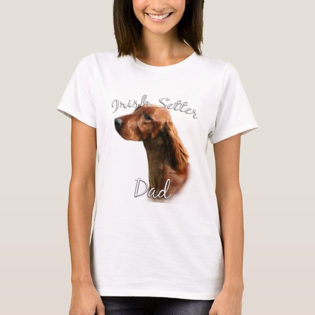 Irish Setter Vater 2 T-Shirt (Vorderseite)