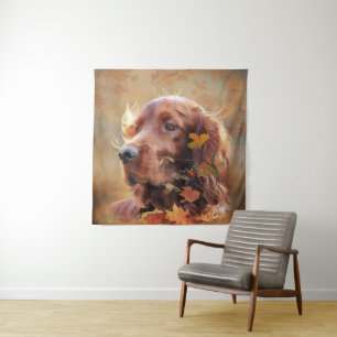 Irish Setter Wandteppich