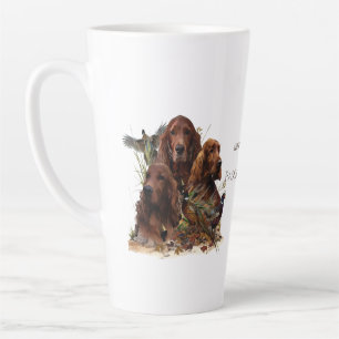 Irish Setters with Pheasants - Passion Hunt Milchtasse
