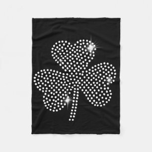 Irish Shamrock Grüne Kleeblatt St Patricks Day Und Fleecedecke