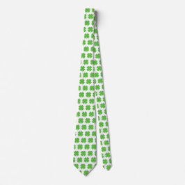  Irish Shamrock Neck Tie Krawatte