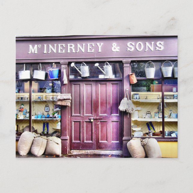 Irish Shop Postcard Postkarte (Vorderseite)