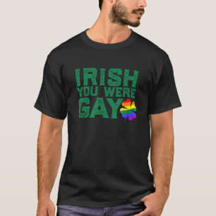 IRISH SIE WAREN GAY LGBT St Patricks Day Funny Mem T-Shirt