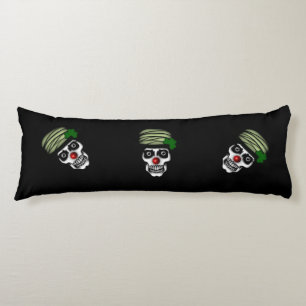Irish Skeleton Clown Black Seitenschläferkissen